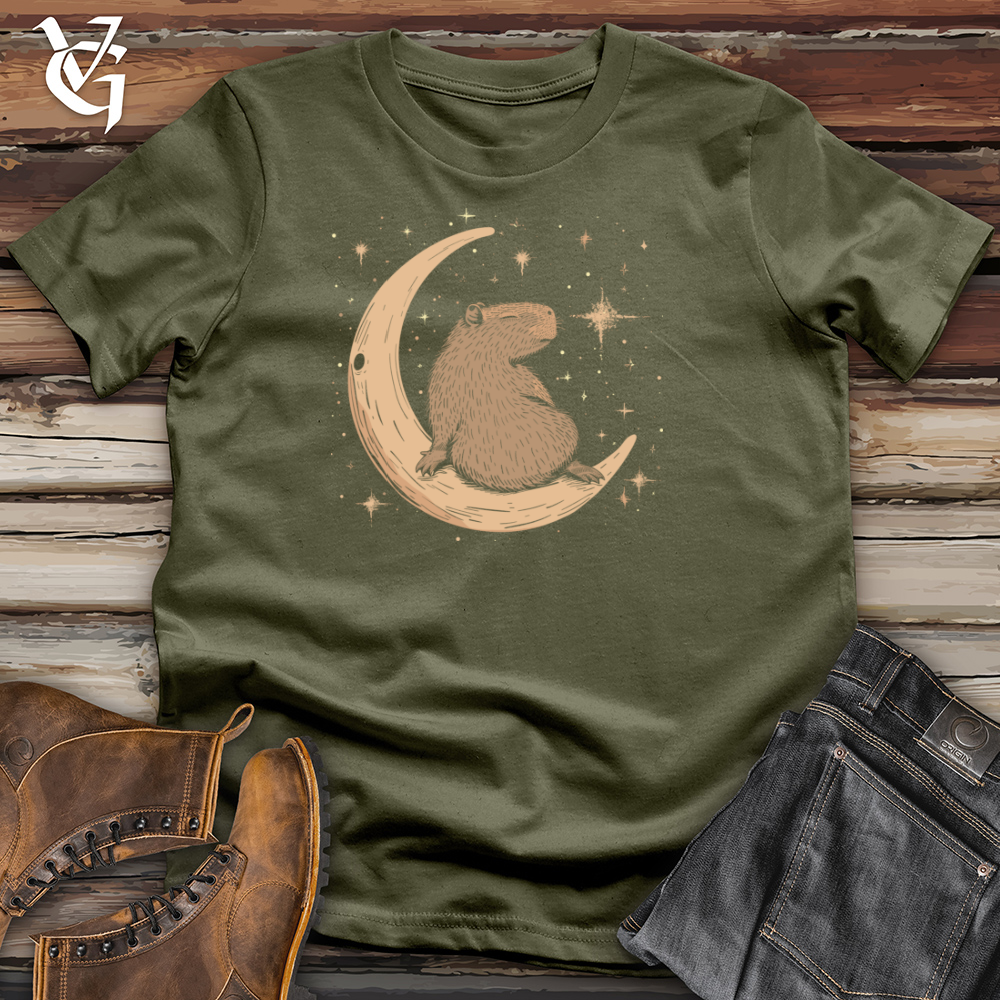 Stellar Capybara Dreams Cotton Tee