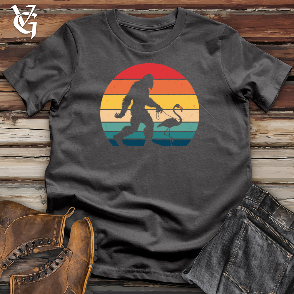 Sasquatch Flamingo Walk Softstyle Tee