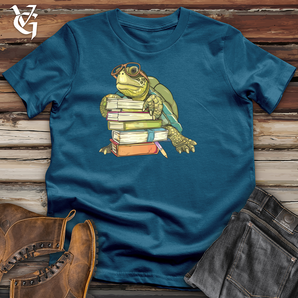 Turtle Book Wrangler Cotton Tee