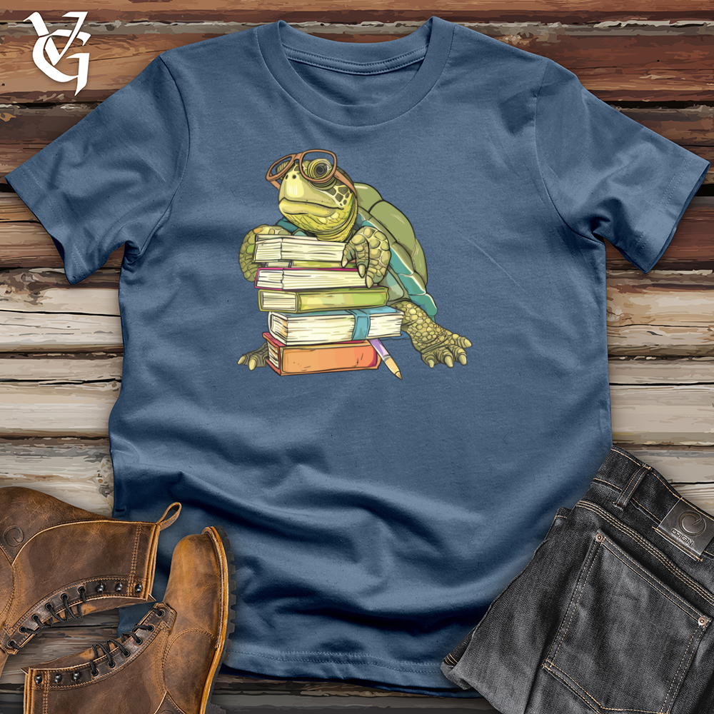 Turtle Book Wrangler Cotton Tee