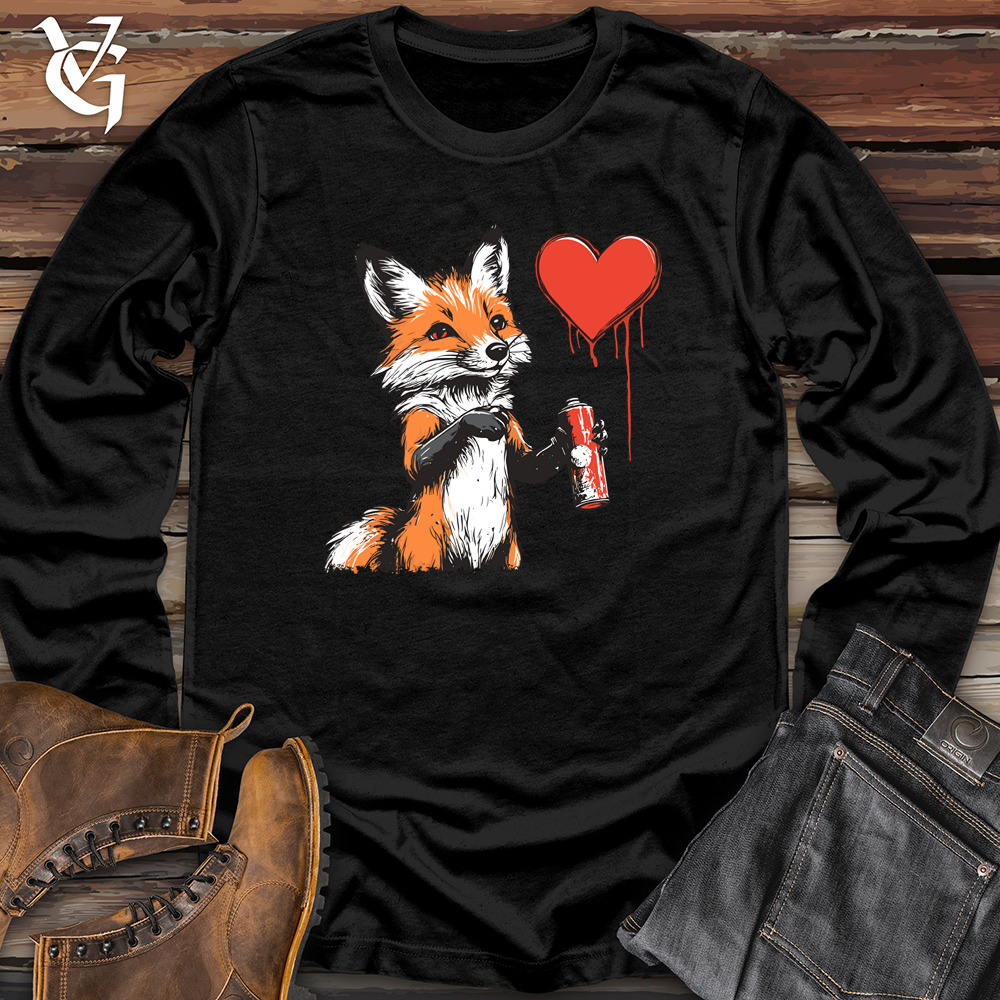 Fox Valentine Graffite Long Sleeve