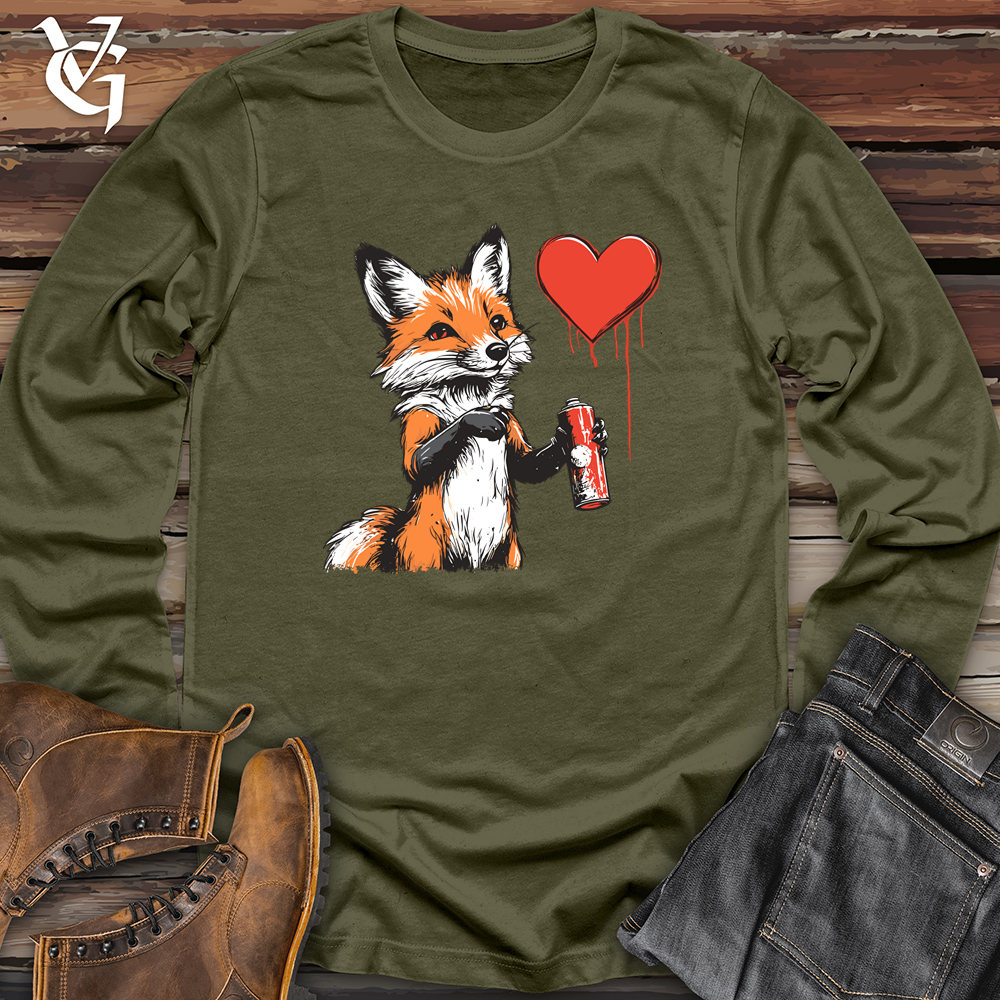 Fox Valentine Graffite Long Sleeve
