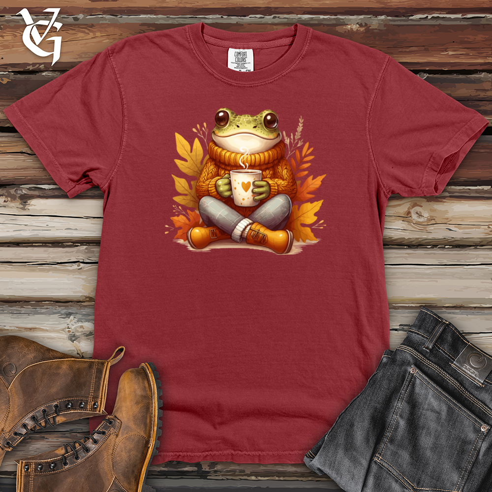 Frog Drinking Heavy Cotton Comfort Colors Tee