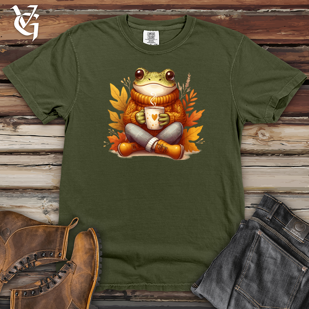 Frog Drinking Heavy Cotton Comfort Colors Tee