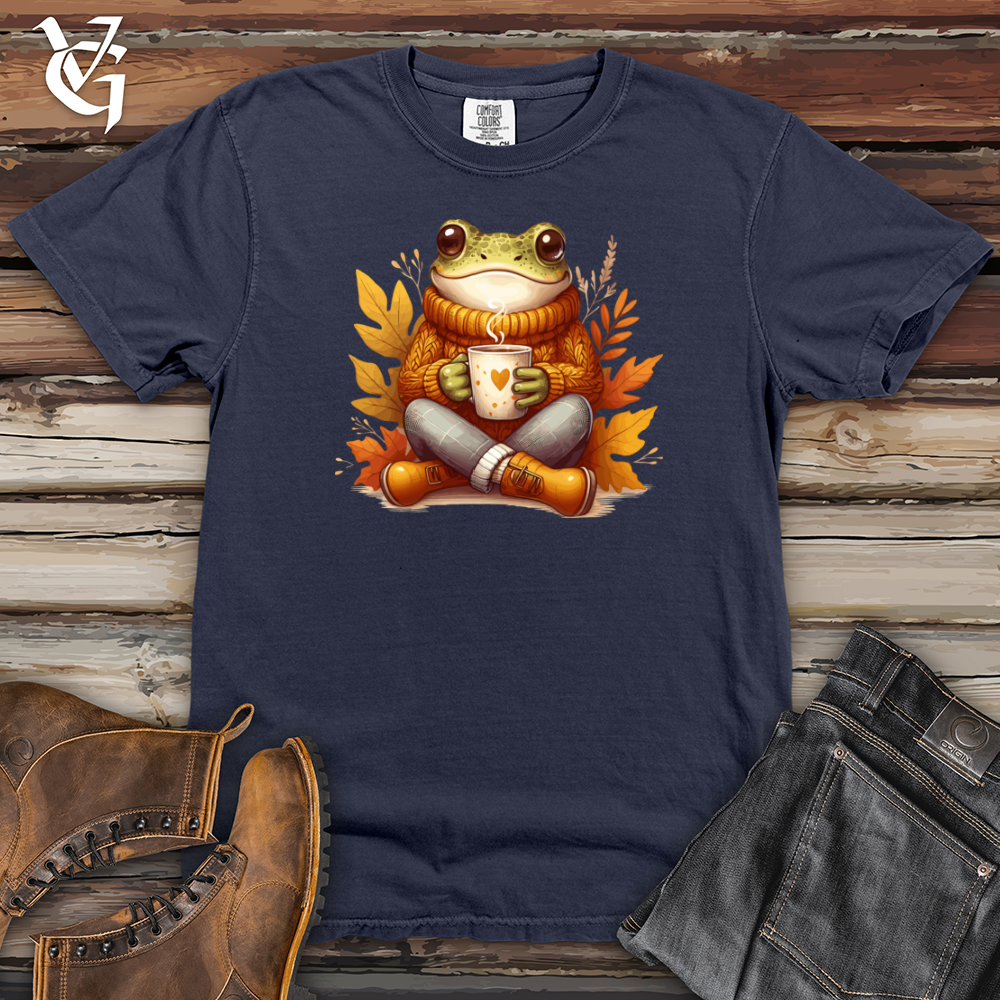Frog Drinking Heavy Cotton Comfort Colors Tee