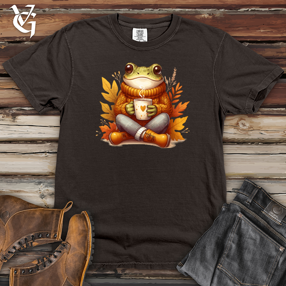 Frog Drinking Heavy Cotton Comfort Colors Tee
