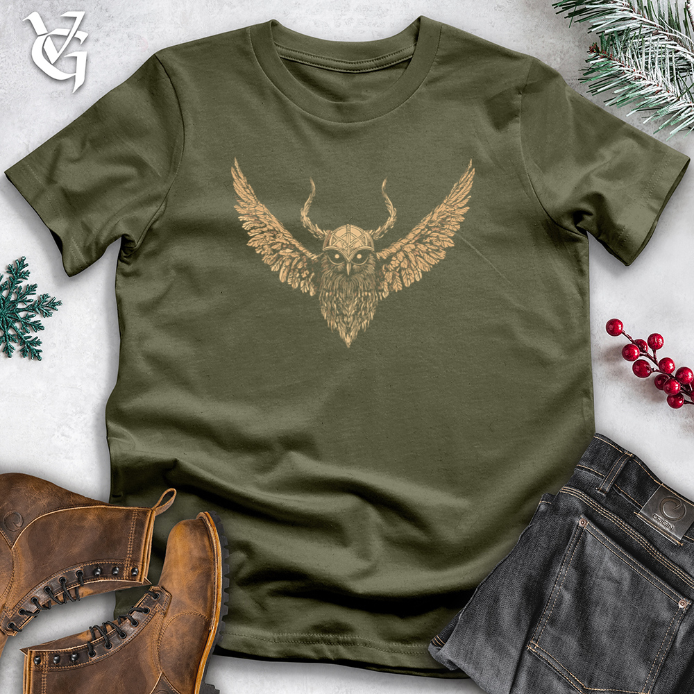 Viking Owl Cotton Tee