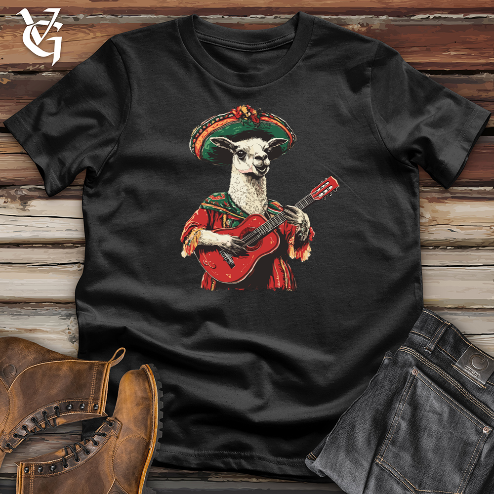 Llama Mariachi Cotton Tee