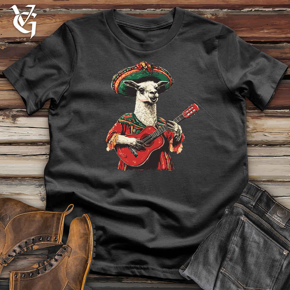 Llama Mariachi Cotton Tee
