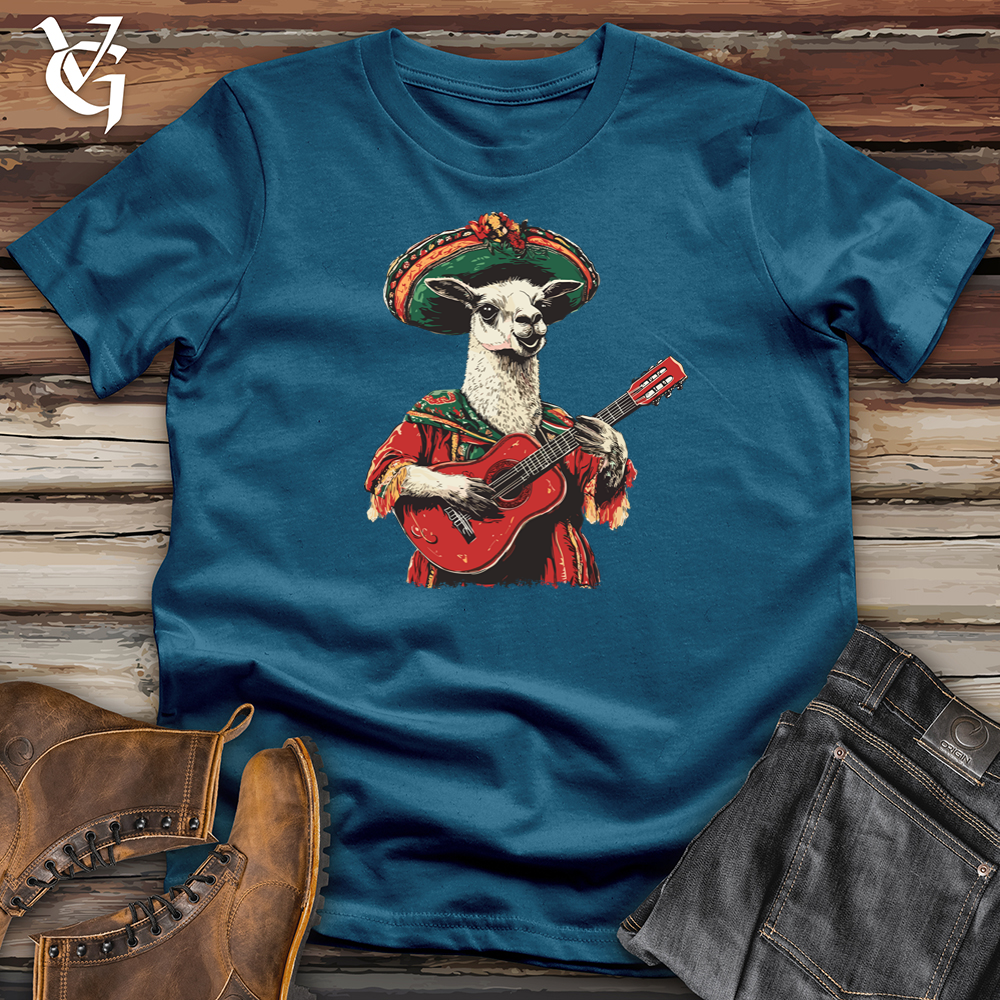 Llama Mariachi Cotton Tee