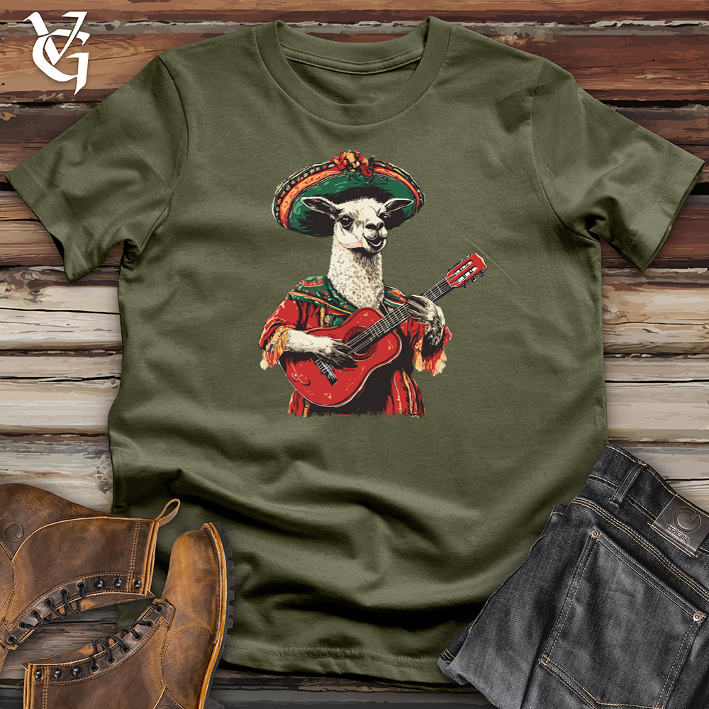 Llama Mariachi Cotton Tee