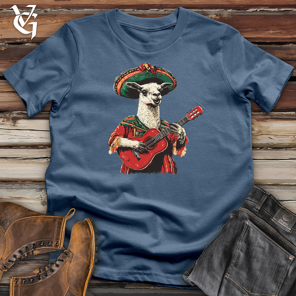 Llama Mariachi Cotton Tee