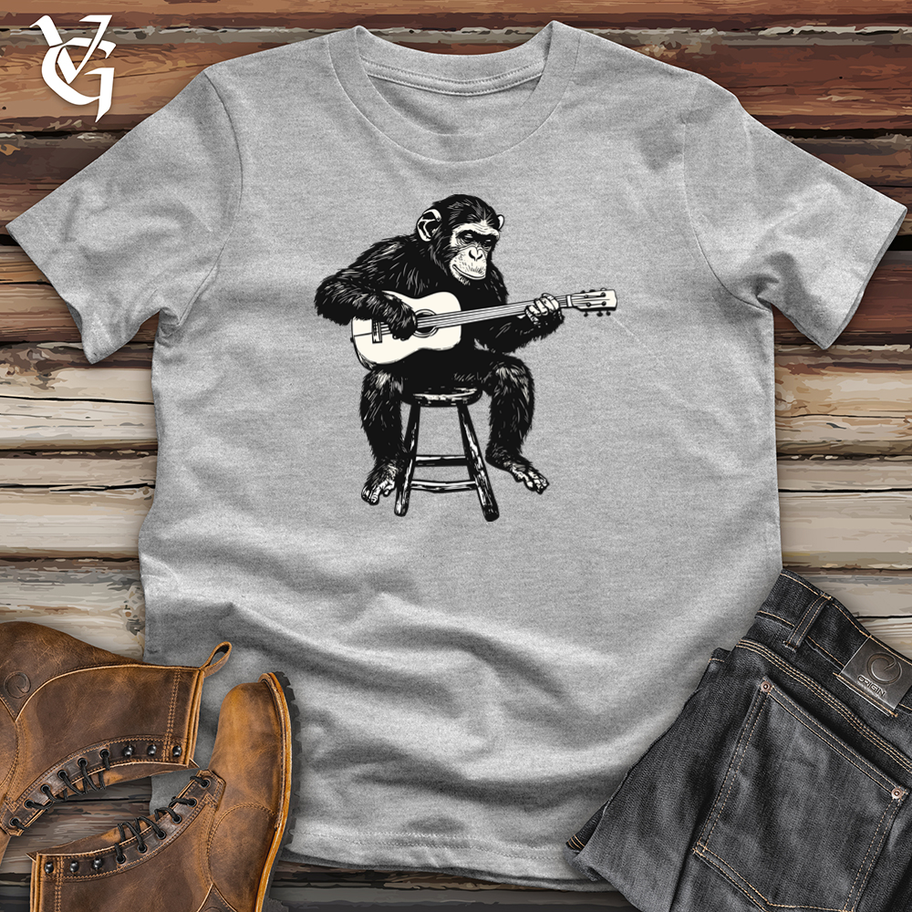 Monkey Guitarist Softstyle Tee