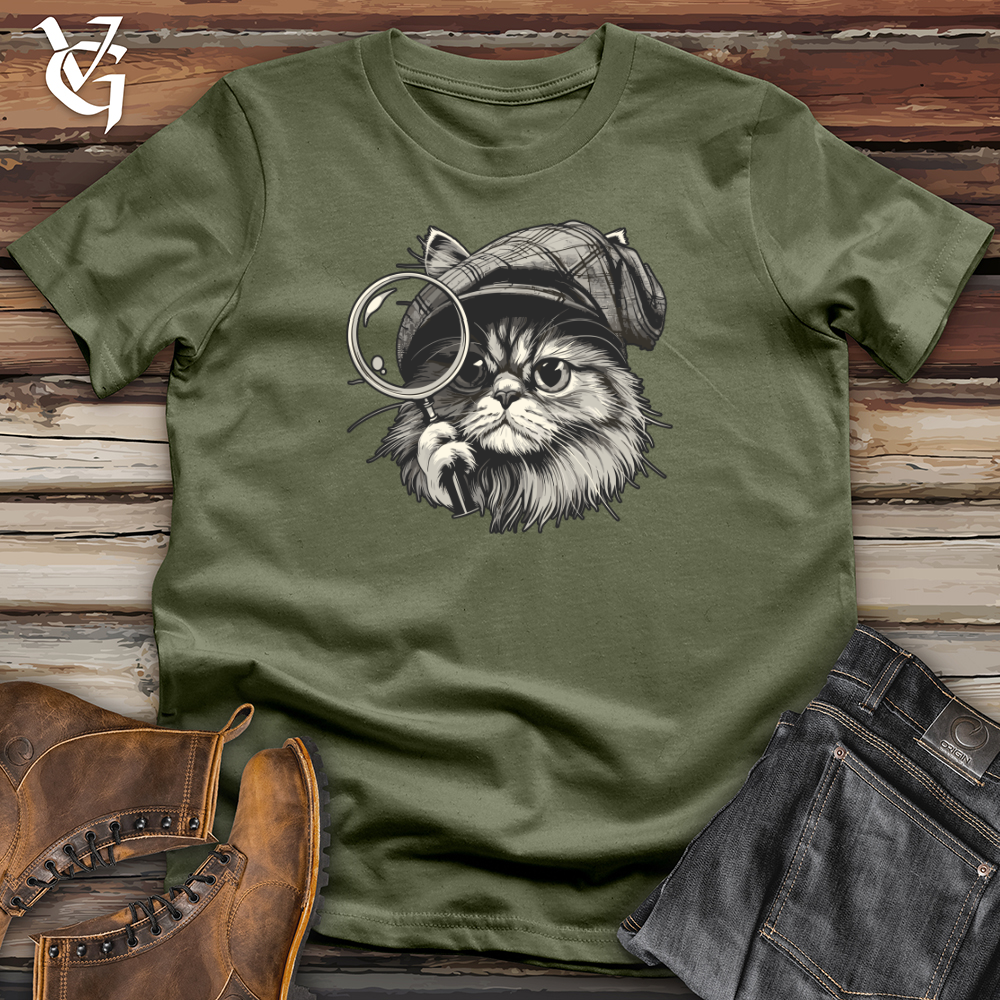 Cat Detective Softstyle Tee