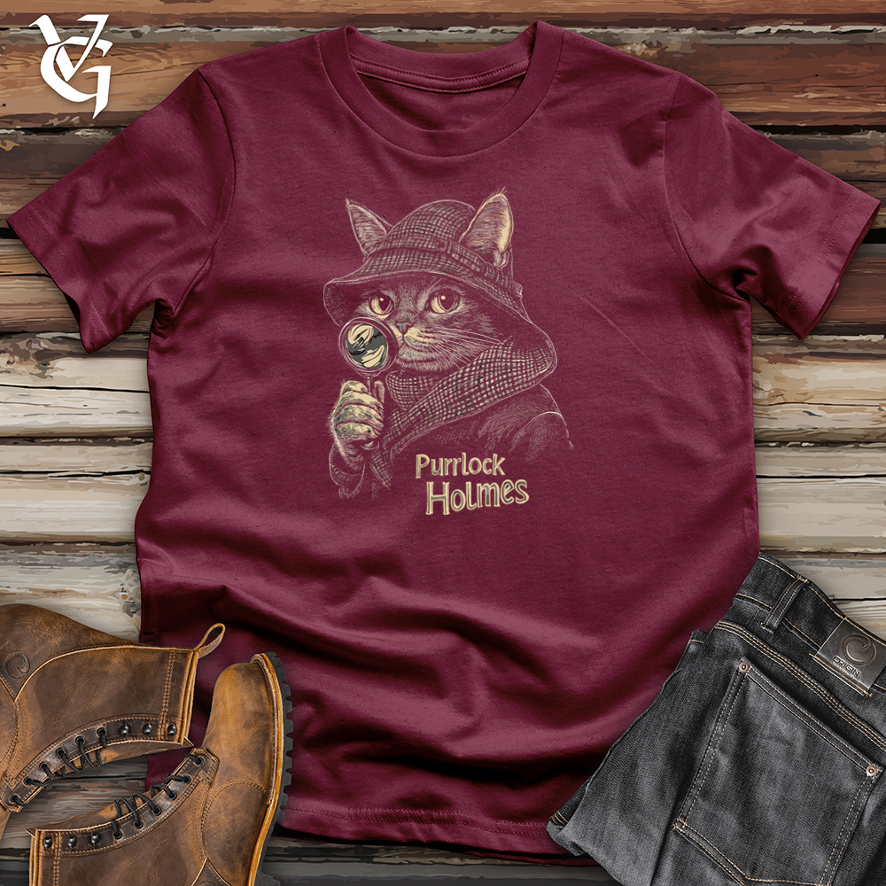 Purrlock Holmes Softstyle Tee