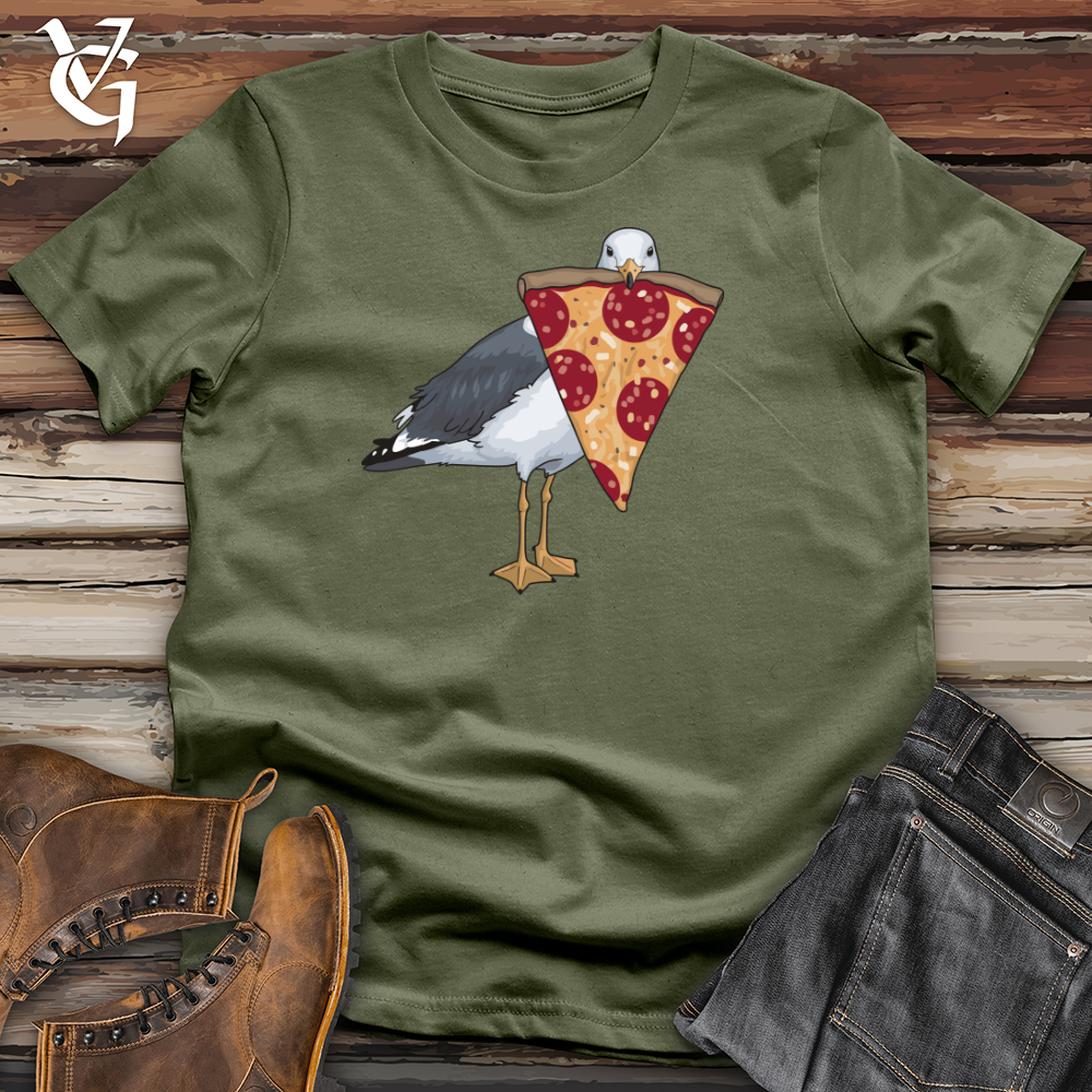 Seagull With Pizza Softstyle Tee