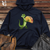 Iguana With Tacos Midweight Hooded Sweatshirt