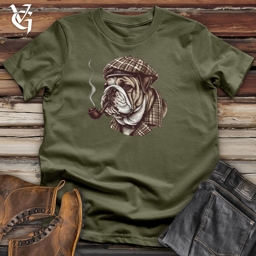 Bulldog Detective Cotton Tee