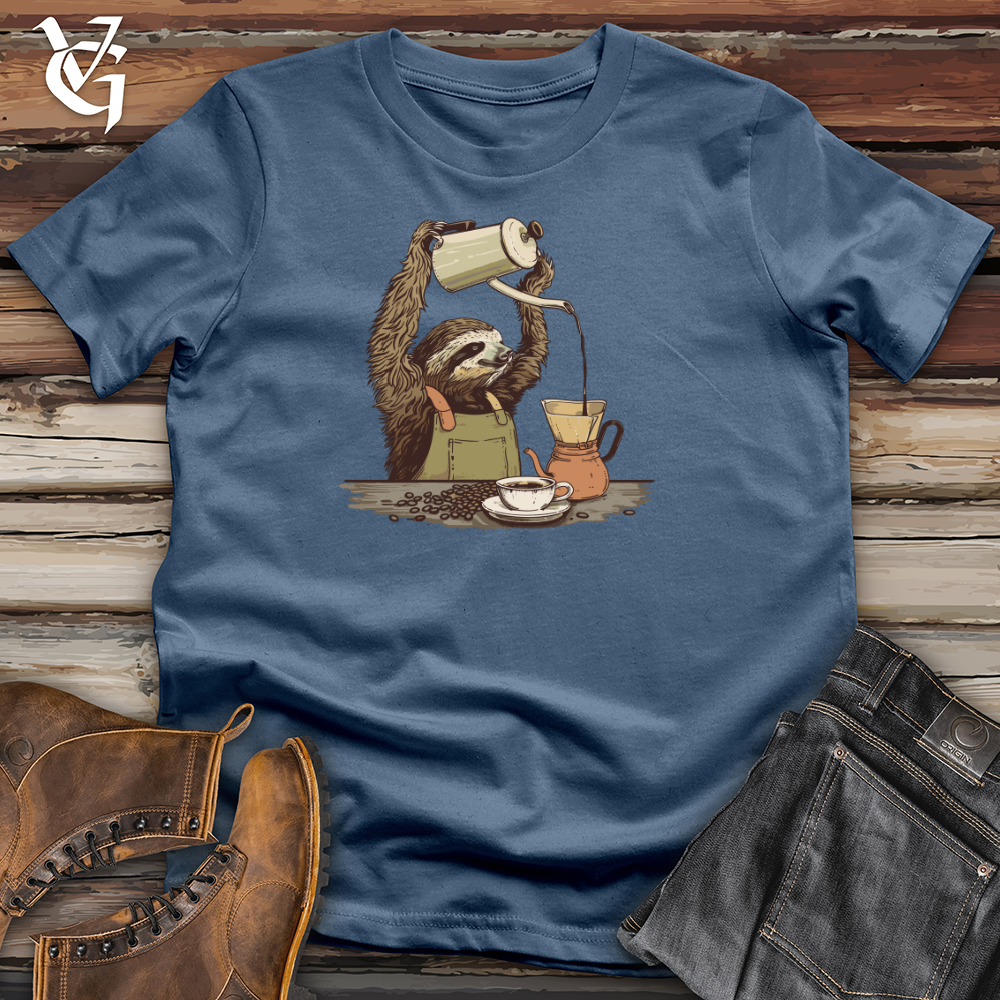 Sloth Barista Brew Cotton Tee