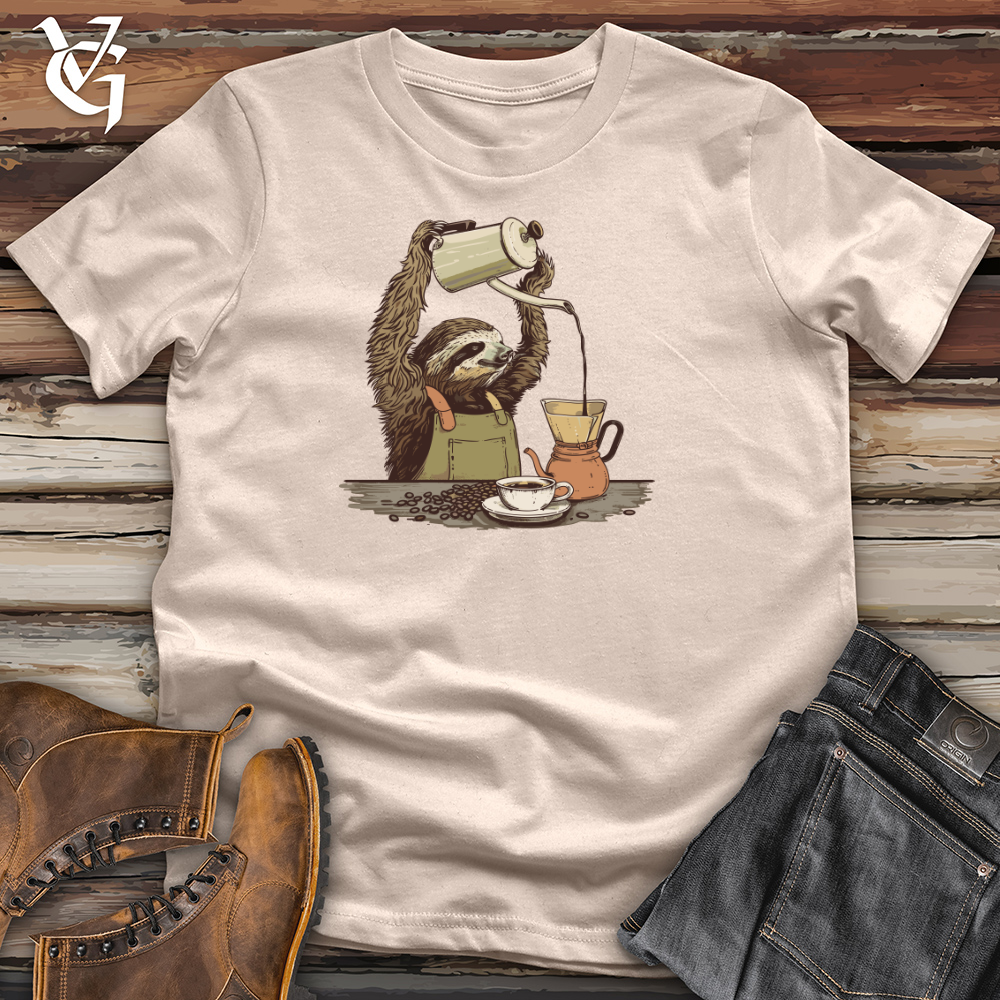 Sloth Barista Brew Cotton Tee