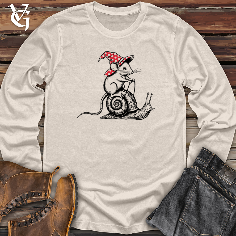 Rat Riding Snail Long Sleeve