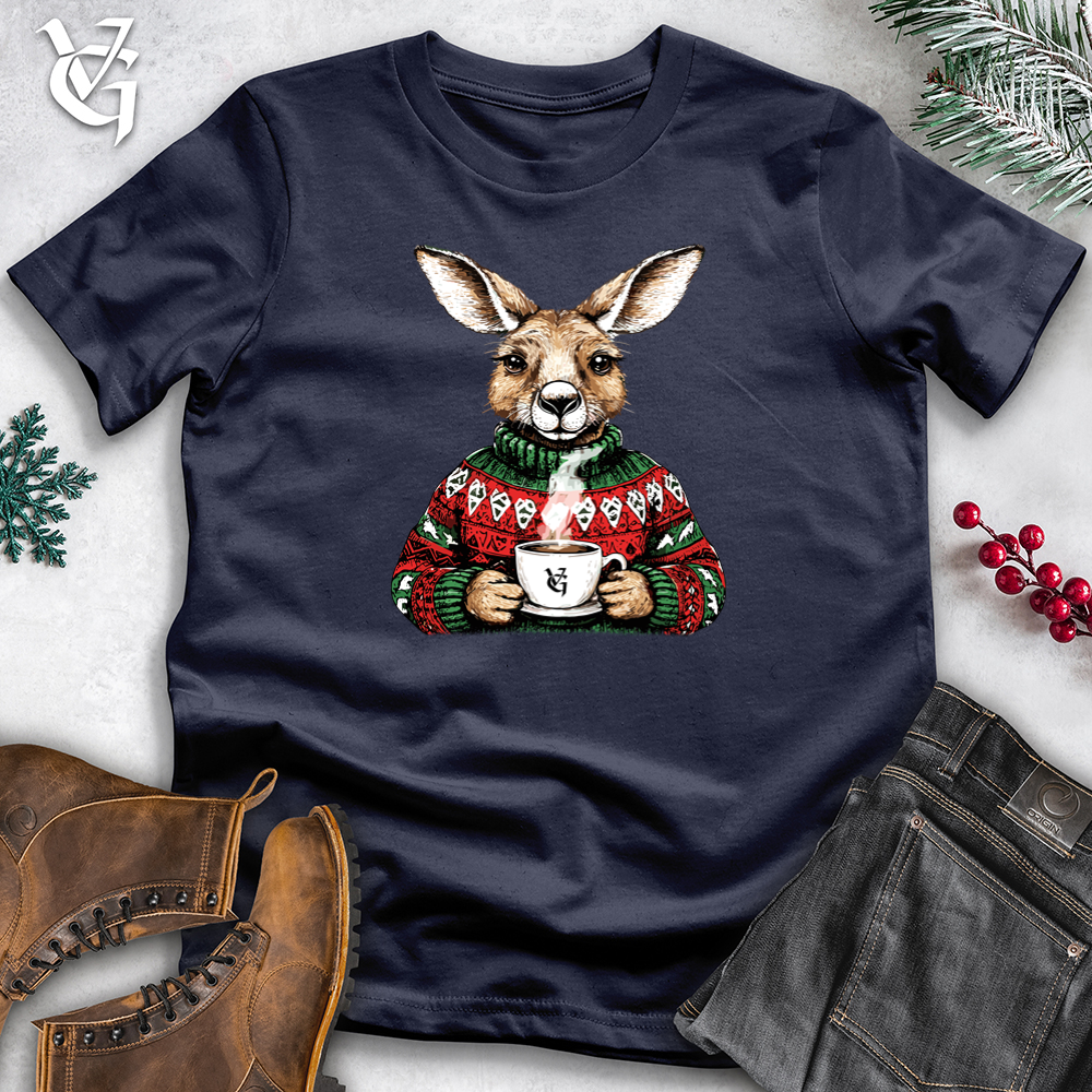 Merry Kangaroo Coffee Softstyle Tee