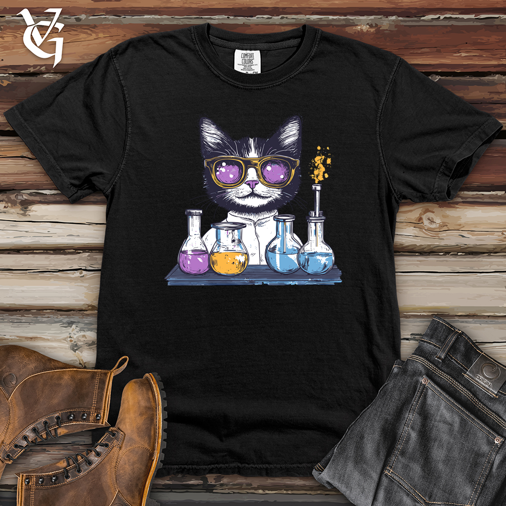 Cat Experiments Heavy Cotton Comfort Colors Tee