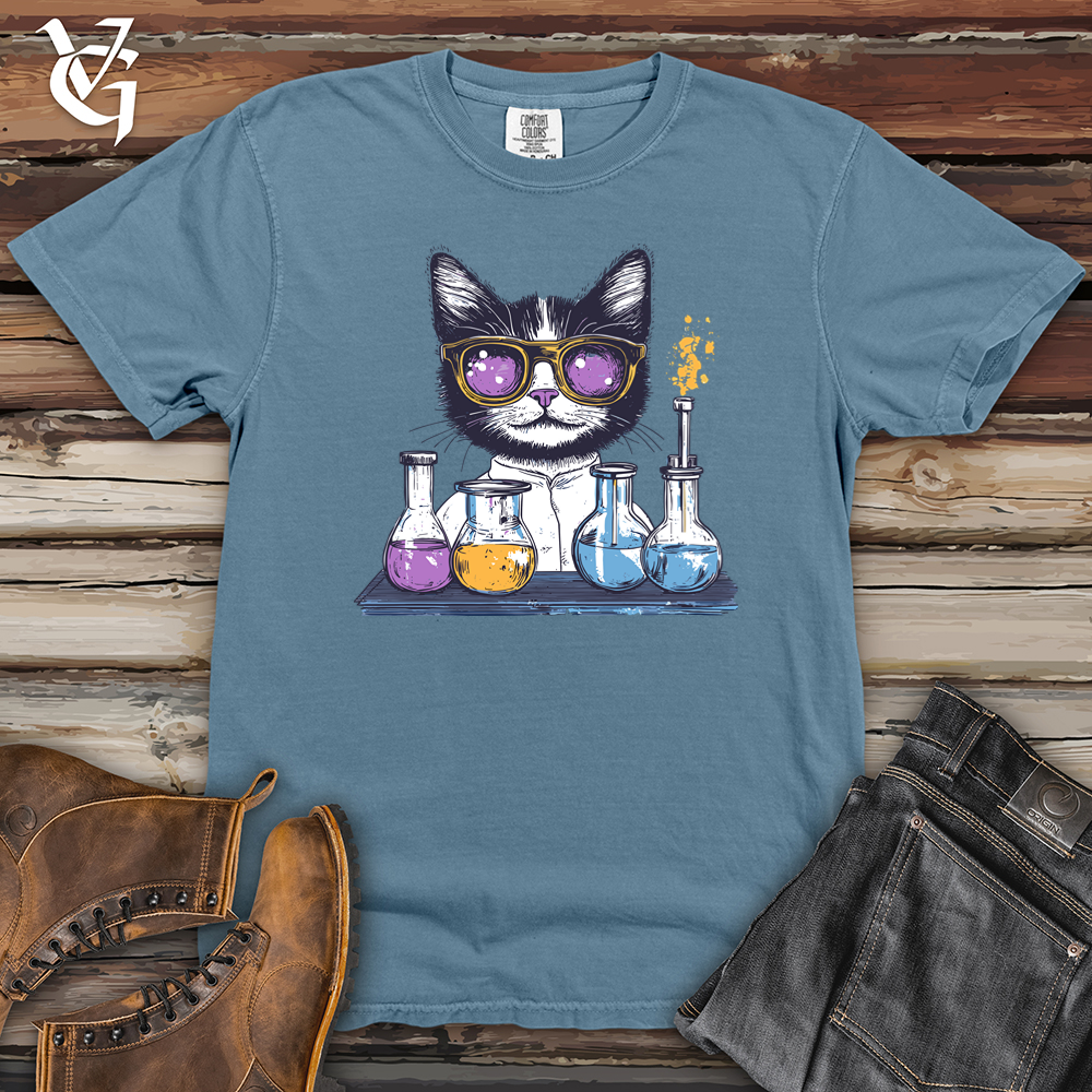 Cat Experiments Heavy Cotton Comfort Colors Tee