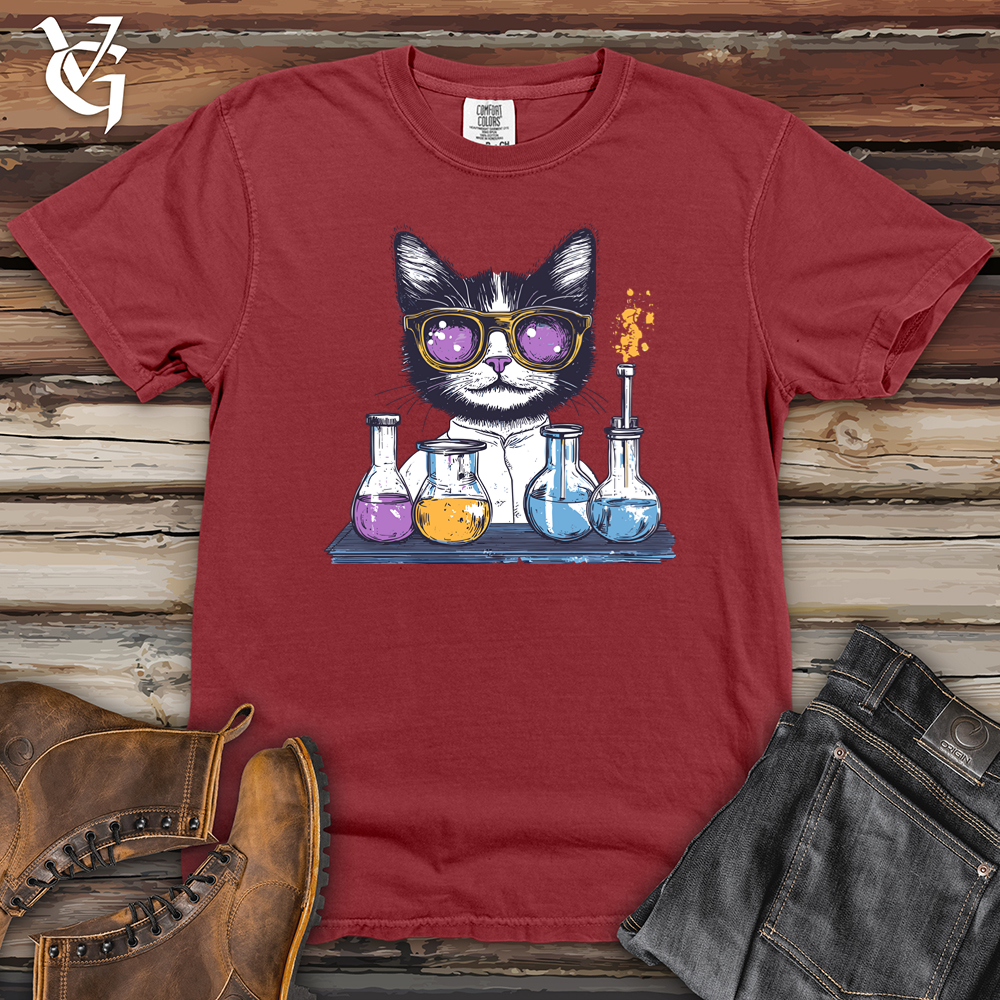 Cat Experiments Heavy Cotton Comfort Colors Tee