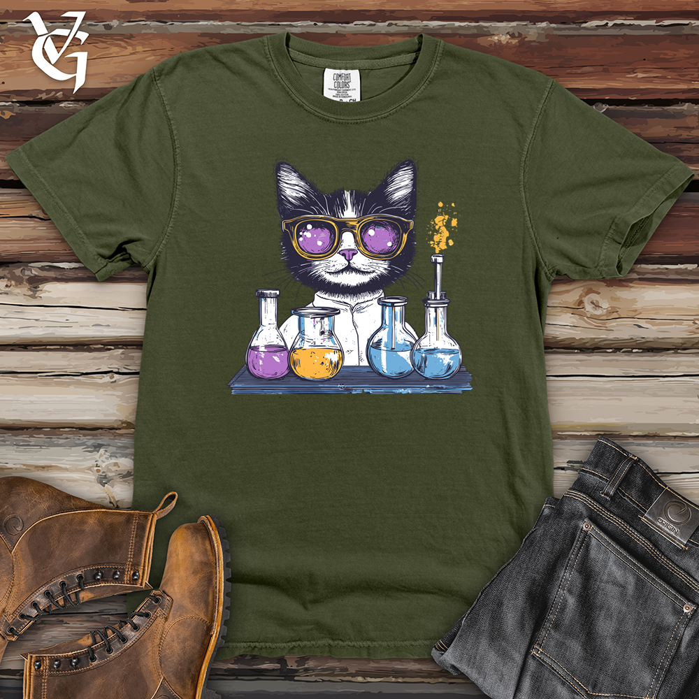 Cat Experiments Heavy Cotton Comfort Colors Tee