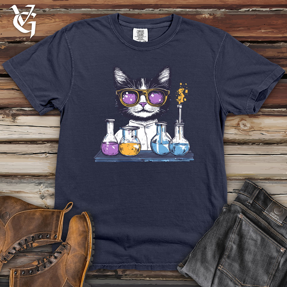 Cat Experiments Heavy Cotton Comfort Colors Tee