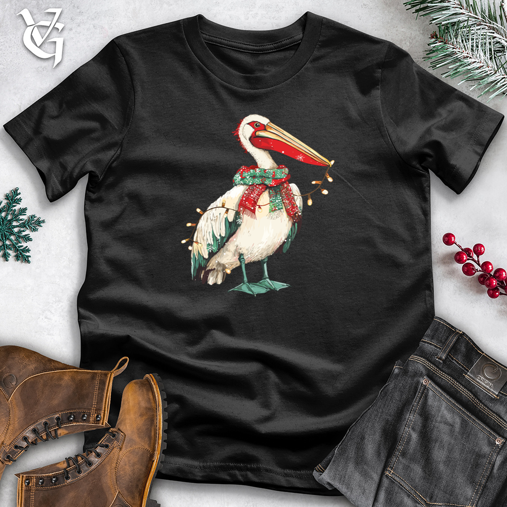 Christmas Pelican Cotton Tee