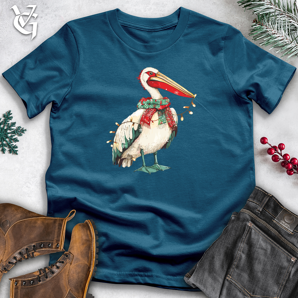 Christmas Pelican Cotton Tee