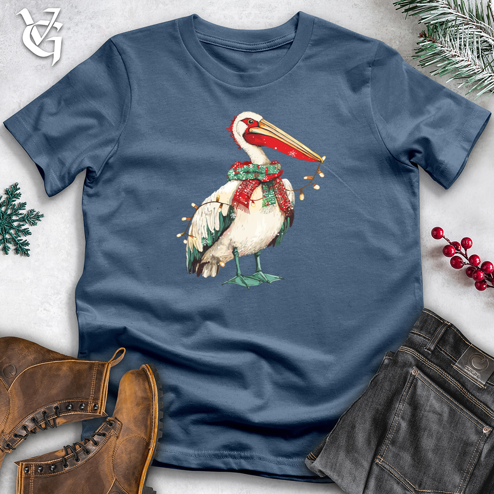 Christmas Pelican Cotton Tee