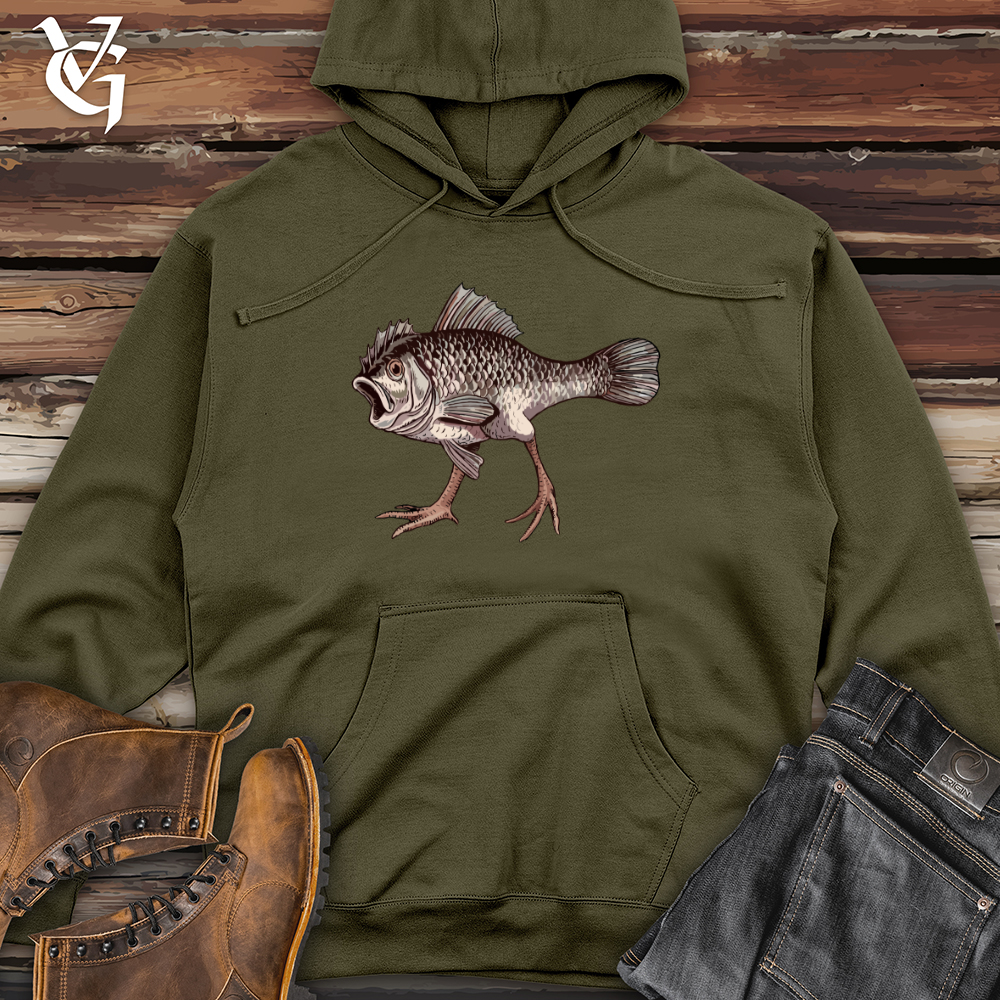 Chicken Fish Midweight Hooded Sweatshirt