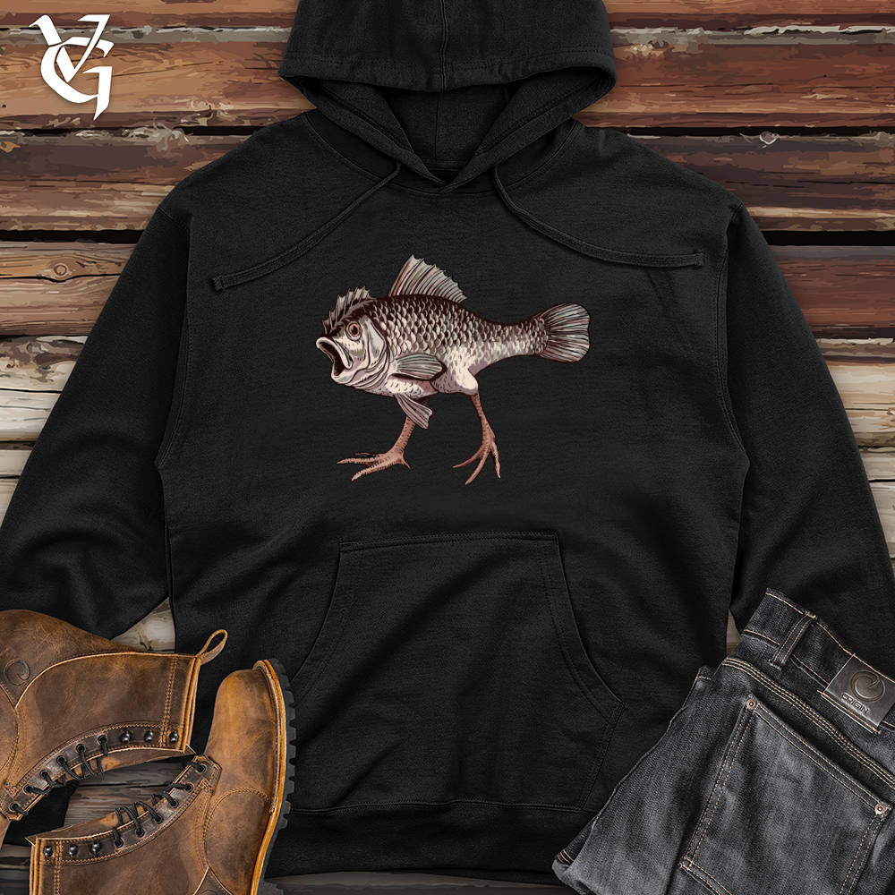 Chicken Fish Midweight Hooded Sweatshirt