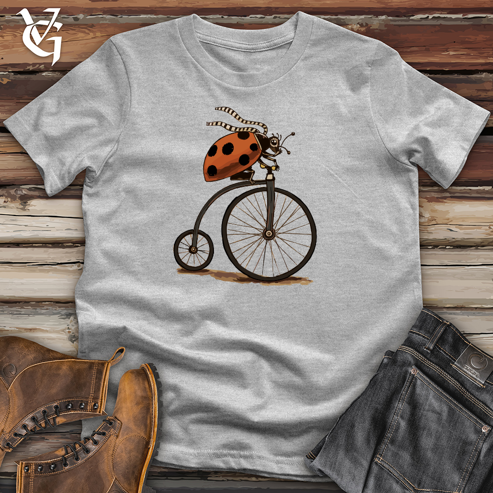 Ladybug Unicycle Cotton Tee