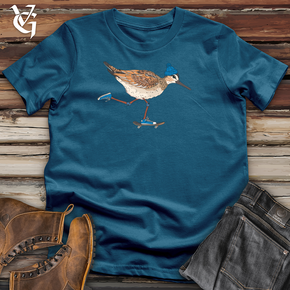 Bird Skate Cotton Tee