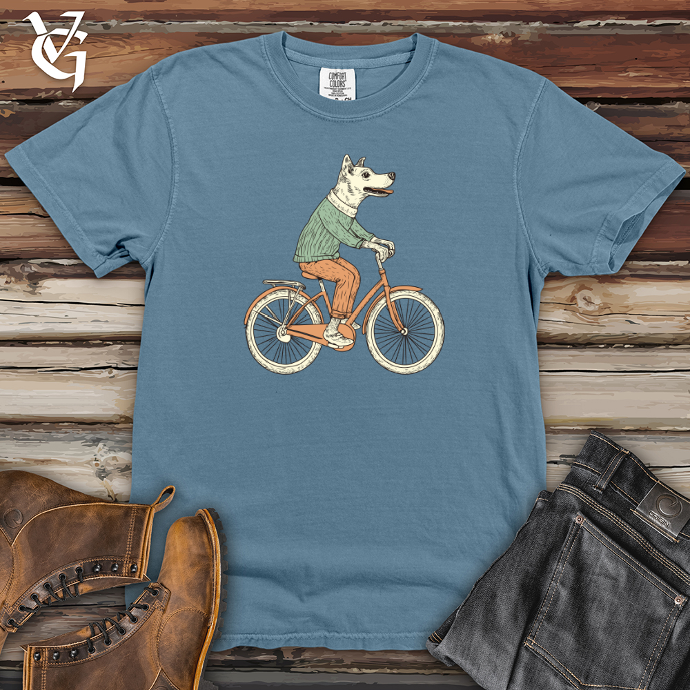 Cycling Dog Heavy Cotton Comfort Colors Tee