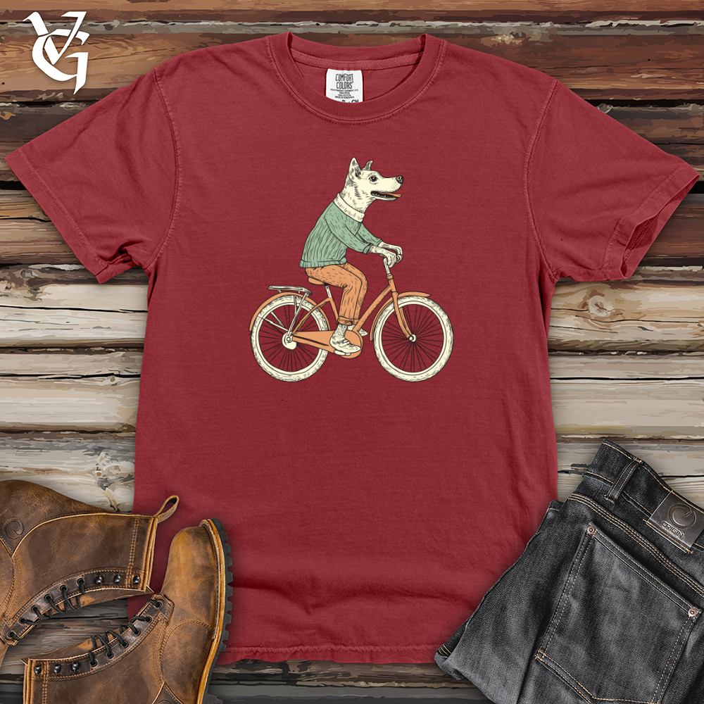 Cycling Dog Heavy Cotton Comfort Colors Tee