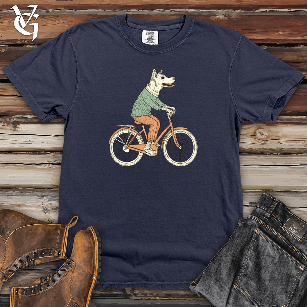 Cycling Dog Heavy Cotton Comfort Colors Tee