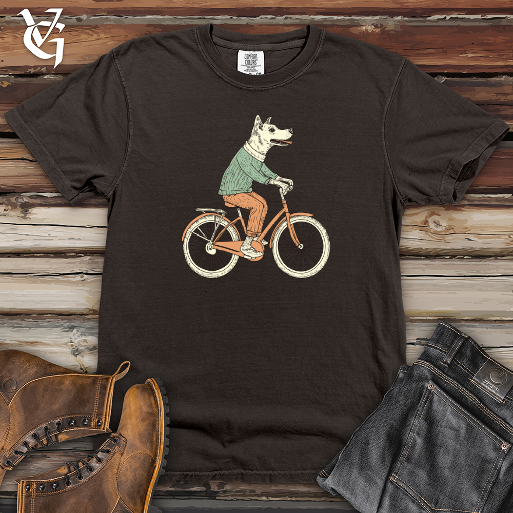 Cycling Dog Heavy Cotton Comfort Colors Tee
