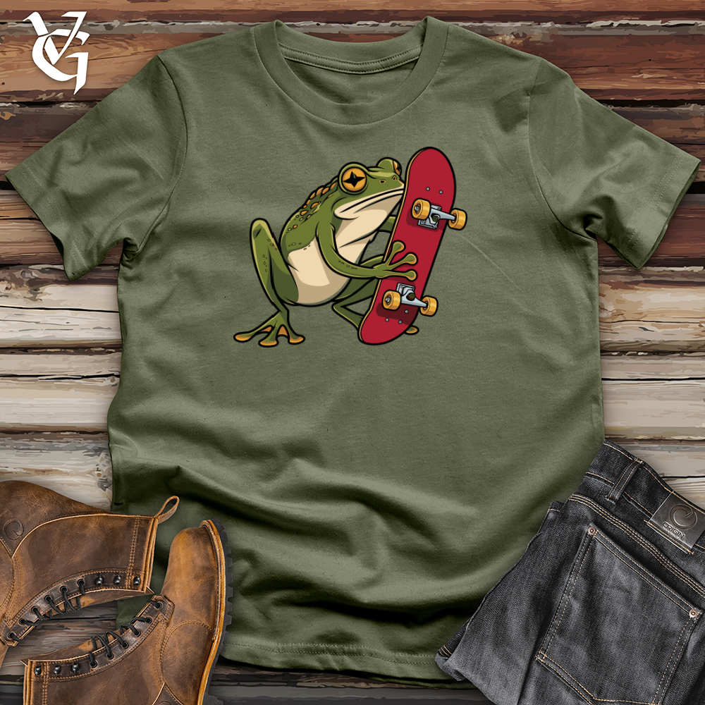 Frog Riding Softstyle Tee