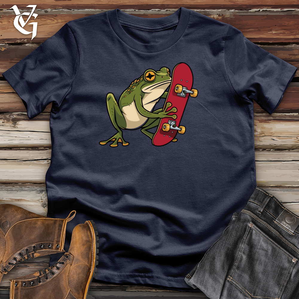 Frog Riding Softstyle Tee