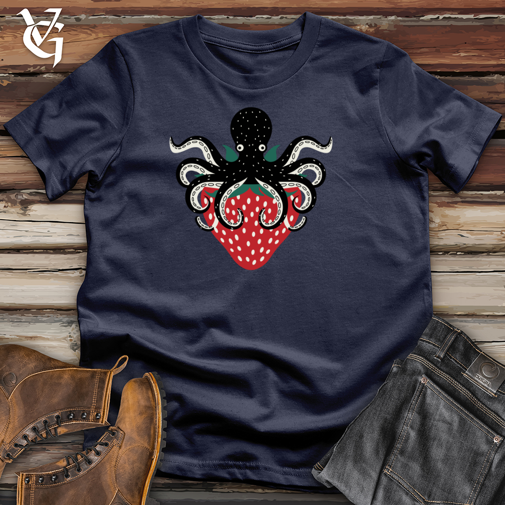 Strawberry Octopus Softstyle Tee