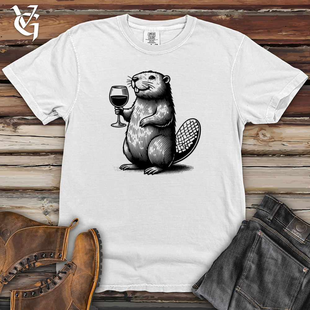 Beaver Drinking Heavy Cotton Comfort Colors Tee