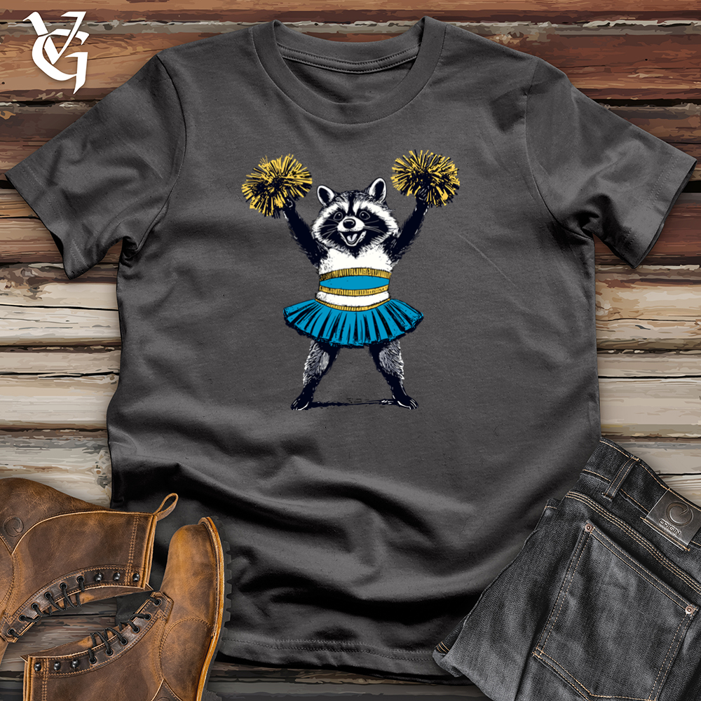 Raccoon Cheerleader Softstyle Tee