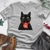 Christmas Cat Cotton Tee