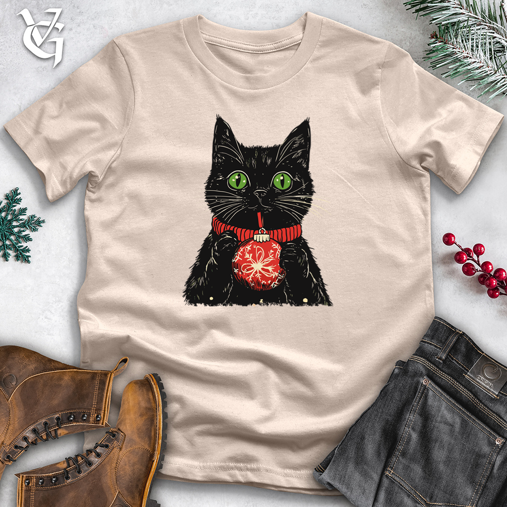 Christmas Cat Cotton Tee