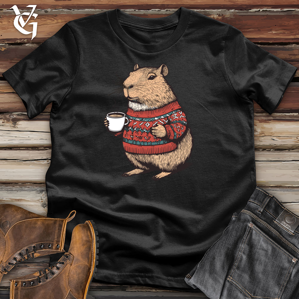 Christmas Capybara Softstyle Tee